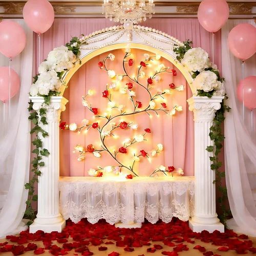 FabRosette™ LED Rose Branch Wall Light product view 3
