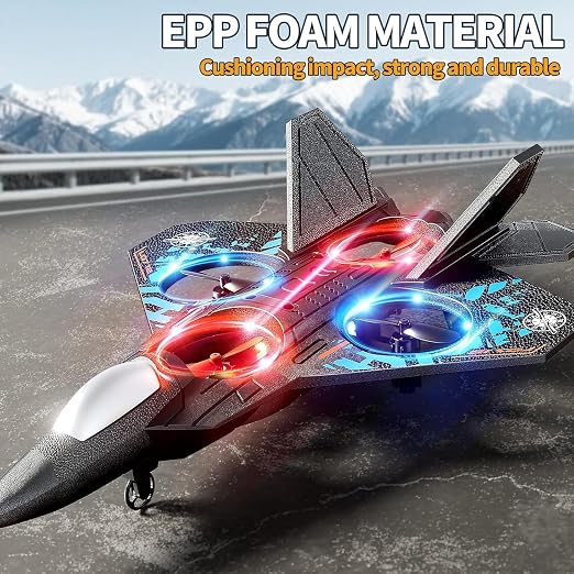 FabJetLoop™ Remote-Control Fighter Plane with Two Batteries
