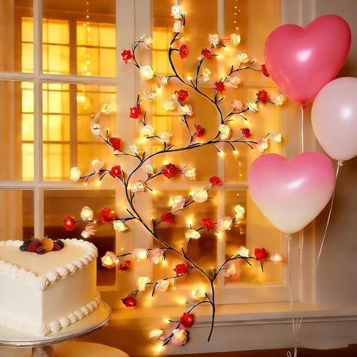 FabRosette™ LED Rose Branch Wall Light product view 4