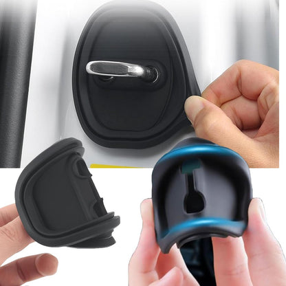 FabHushLock™ Silicone Car Door Latch Covers (2 Sets, 8 Covers) product detail 3
