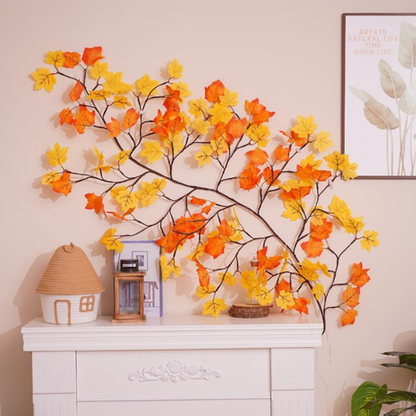 FabAmberLeaf™ Maple Leaf LED Branch Wall Light product view 2