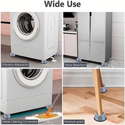 Anti-Vibration Washing Machine Pads - Pack of 4 Pieces - Fab Alchemy
