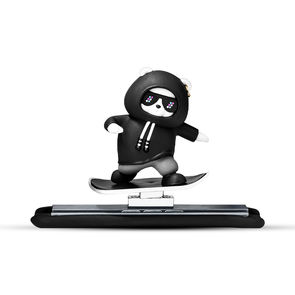 FabGlide™ Sliding Panda Dashboard Ornament