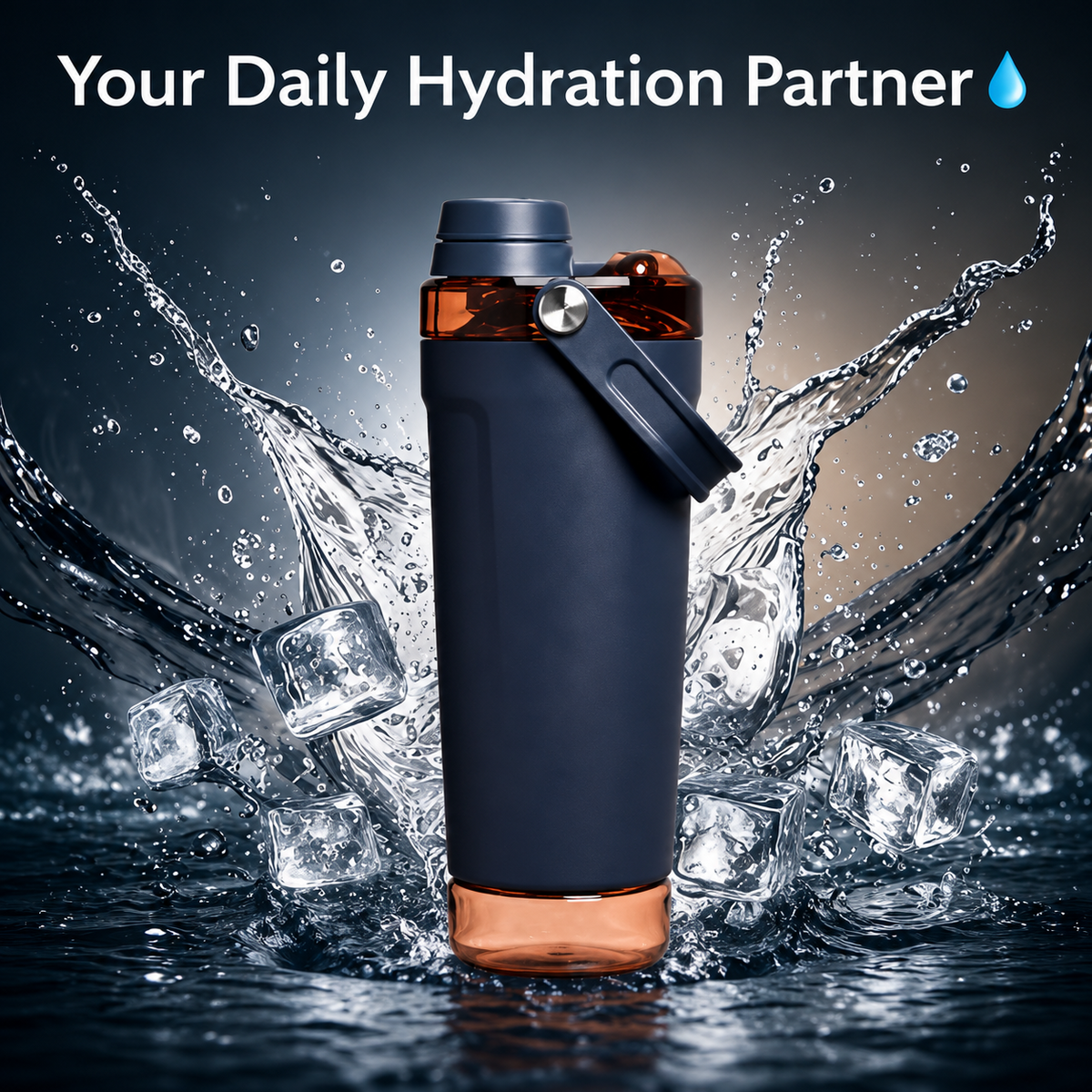 FabShakeGo™ 600ml Insulated Shaker Bottle - Fab Alchemy