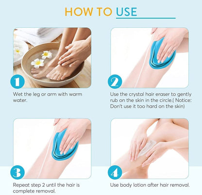 Crystal Painless Hair Eraser - Fab Alchemy