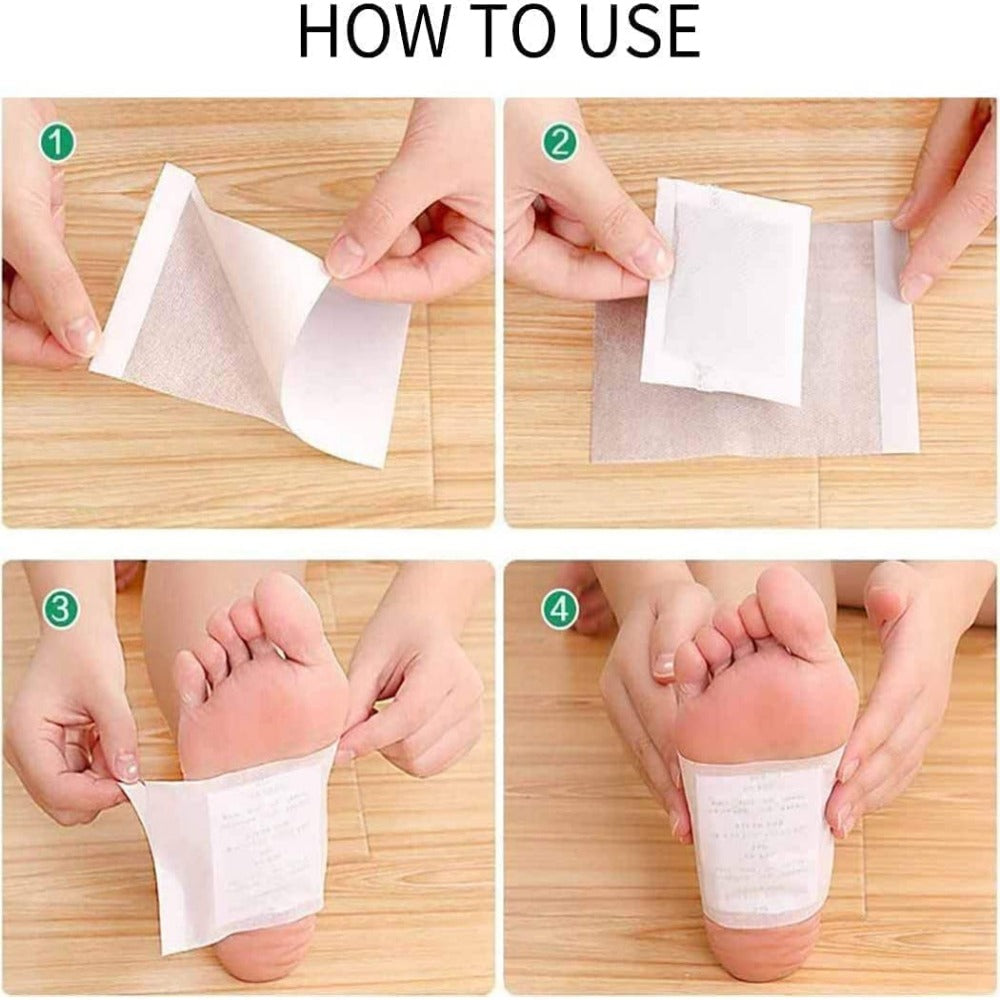 Detox Foot Patches (10 Pcs) - Fab Alchemy