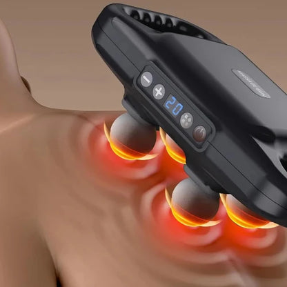 FabPulse™️ 4-Headed Massage Gun - Fab Alchemy