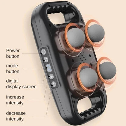 FabPulse™️ 4-Headed Massage Gun - Fab Alchemy