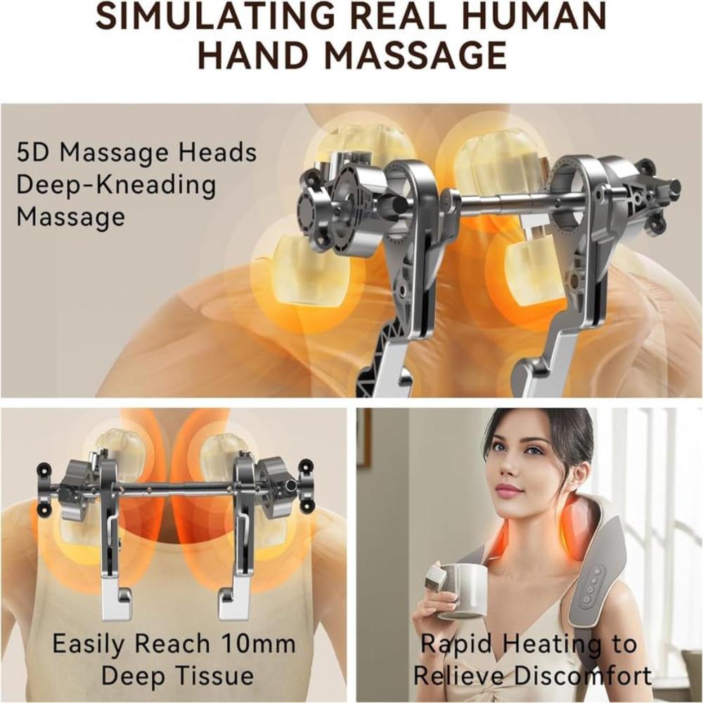 FabRelief™ Heated Neck Massager - Fab Alchemy