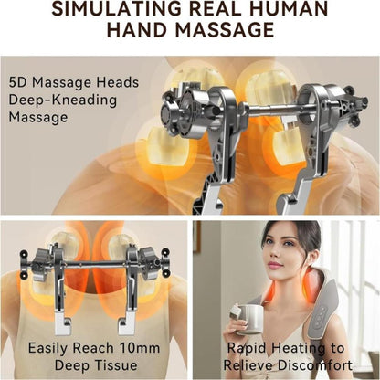 FabRelief™ Heated Neck Massager - Fab Alchemy