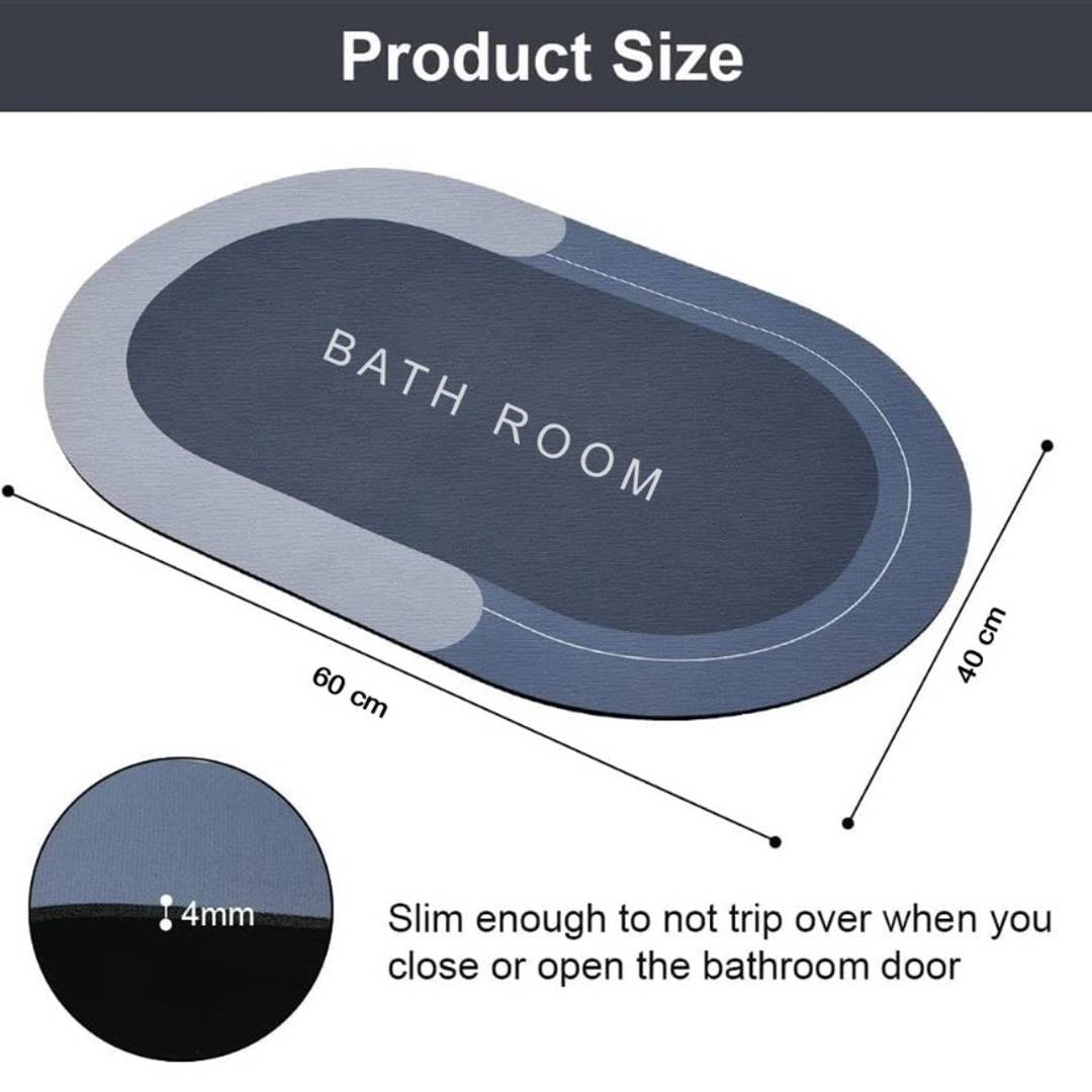 Fancy Super Absorbent Floor Mat - Fab Alchemy
