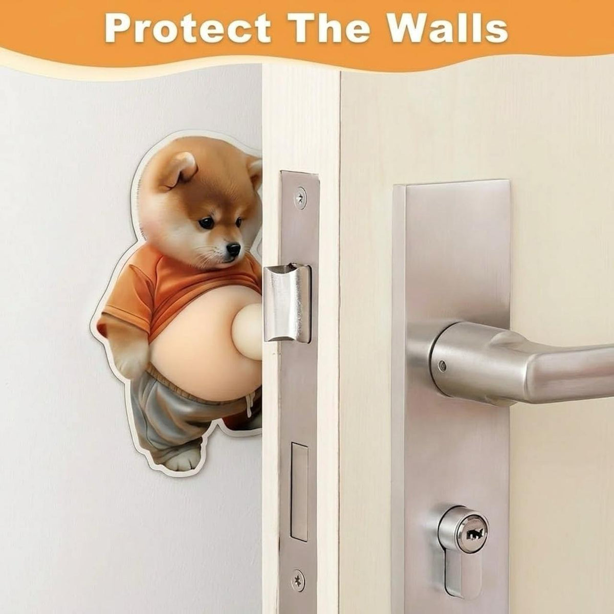 FabShibaPop™ Squishy Shiba Inu Wall Stickers (4pcs)