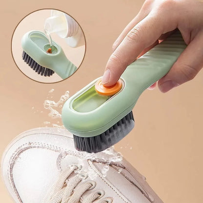 Multifunctional Scrubbing Brush With Soap Dispenser (Pack of 2) - Fab Alchemy