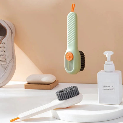 Multifunctional Scrubbing Brush With Soap Dispenser (Pack of 2) - Fab Alchemy