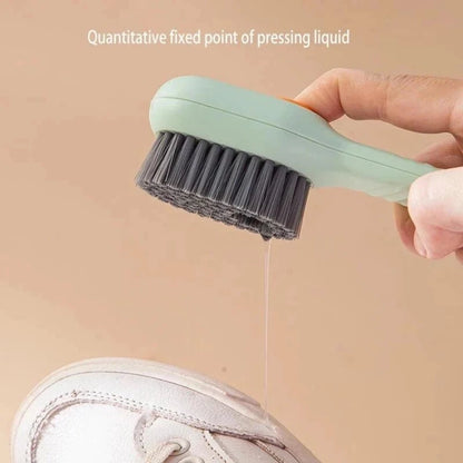 Multifunctional Scrubbing Brush With Soap Dispenser (Pack of 2) - Fab Alchemy