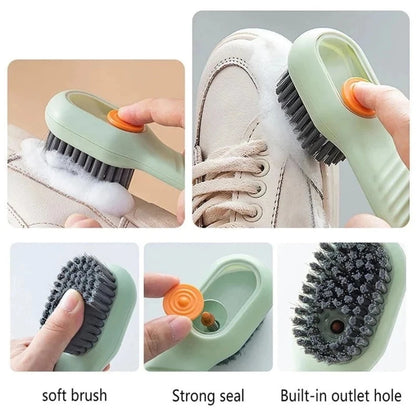 Multifunctional Scrubbing Brush With Soap Dispenser (Pack of 2) - Fab Alchemy
