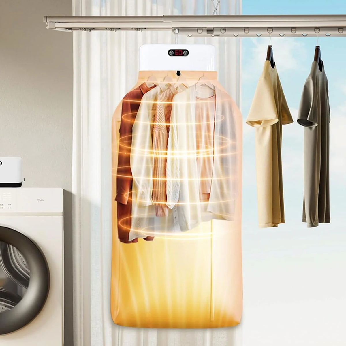 FabAirDry™ Portable Electric Clothes Dryer - Fab Alchemy