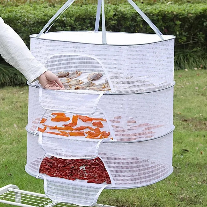 FabMeshDry™ 3-Tier Hanging Clothes Drying Rack