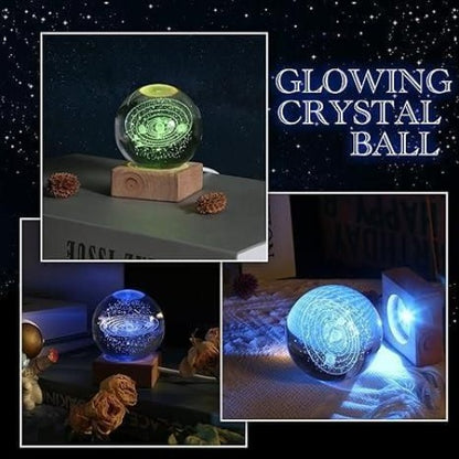 StellarGlow 3D Crystal Ball - Fab Alchemy