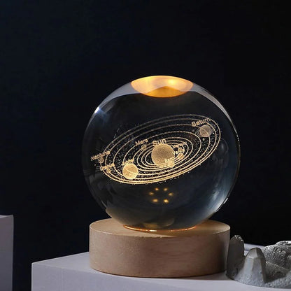 StellarGlow 3D Crystal Ball - Fab Alchemy