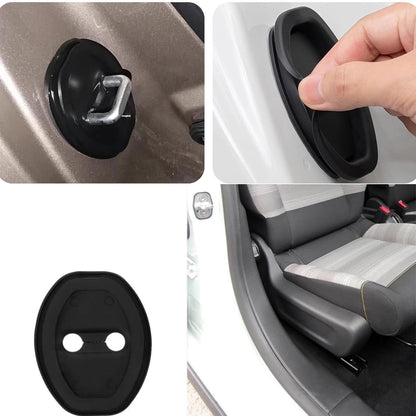 FabHushLock™ Silicone Car Door Latch Covers (2 Sets, 8 Covers) product detail 5