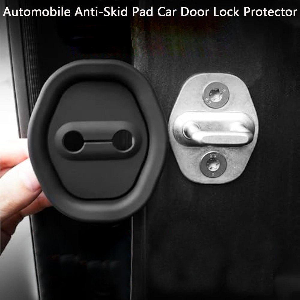 FabHushLock™ Silicone Car Door Latch Covers (2 Sets, 8 Covers) product detail 2