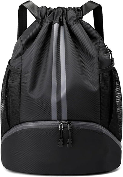 FabSprint™ Drawstring Gym Bag with Shoe Compartment