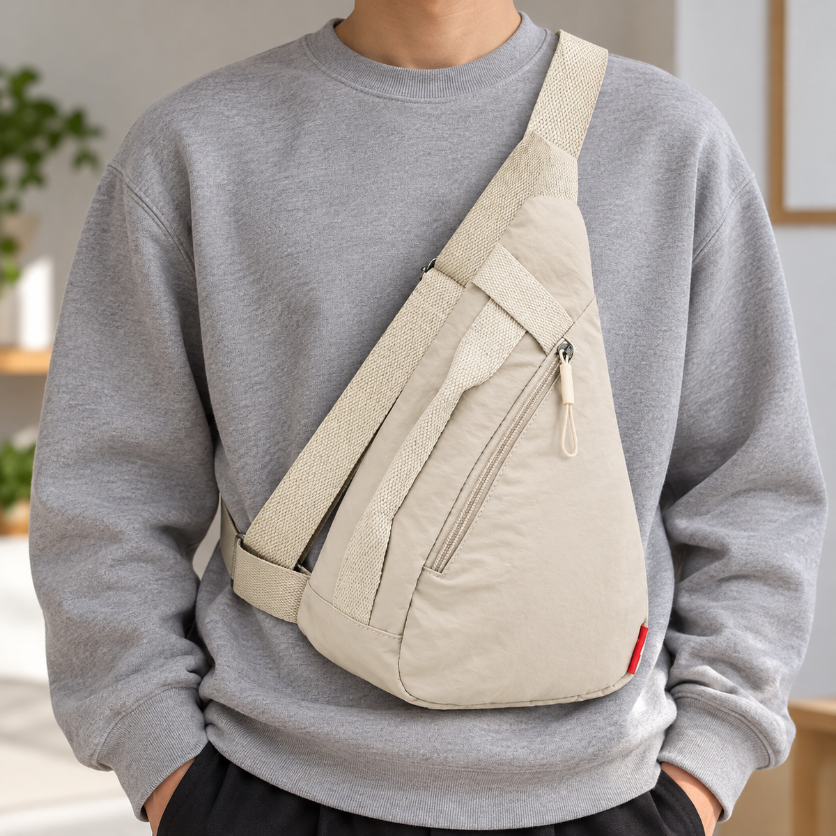 FabTrailSling™ Lightweight Nylon Chest Bag - Fab Alchemy