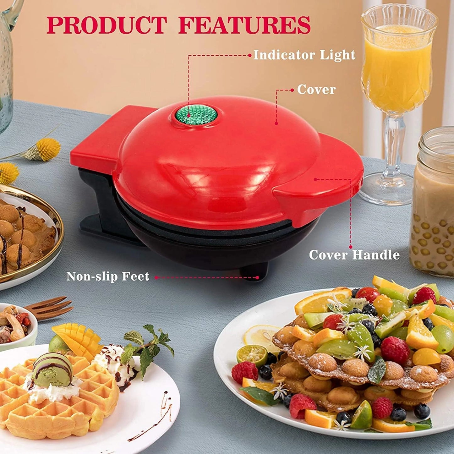 FabCrisp™ Waffle Maker - Fab Alchemy