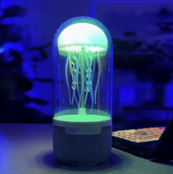 JellyGlow™ - Jellyfish Lamp & Bluetooth Speaker