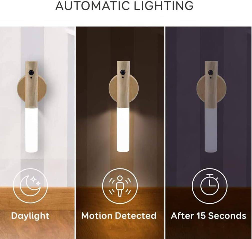 FabLit Magnetic Wood Stick Light - Fab Alchemy