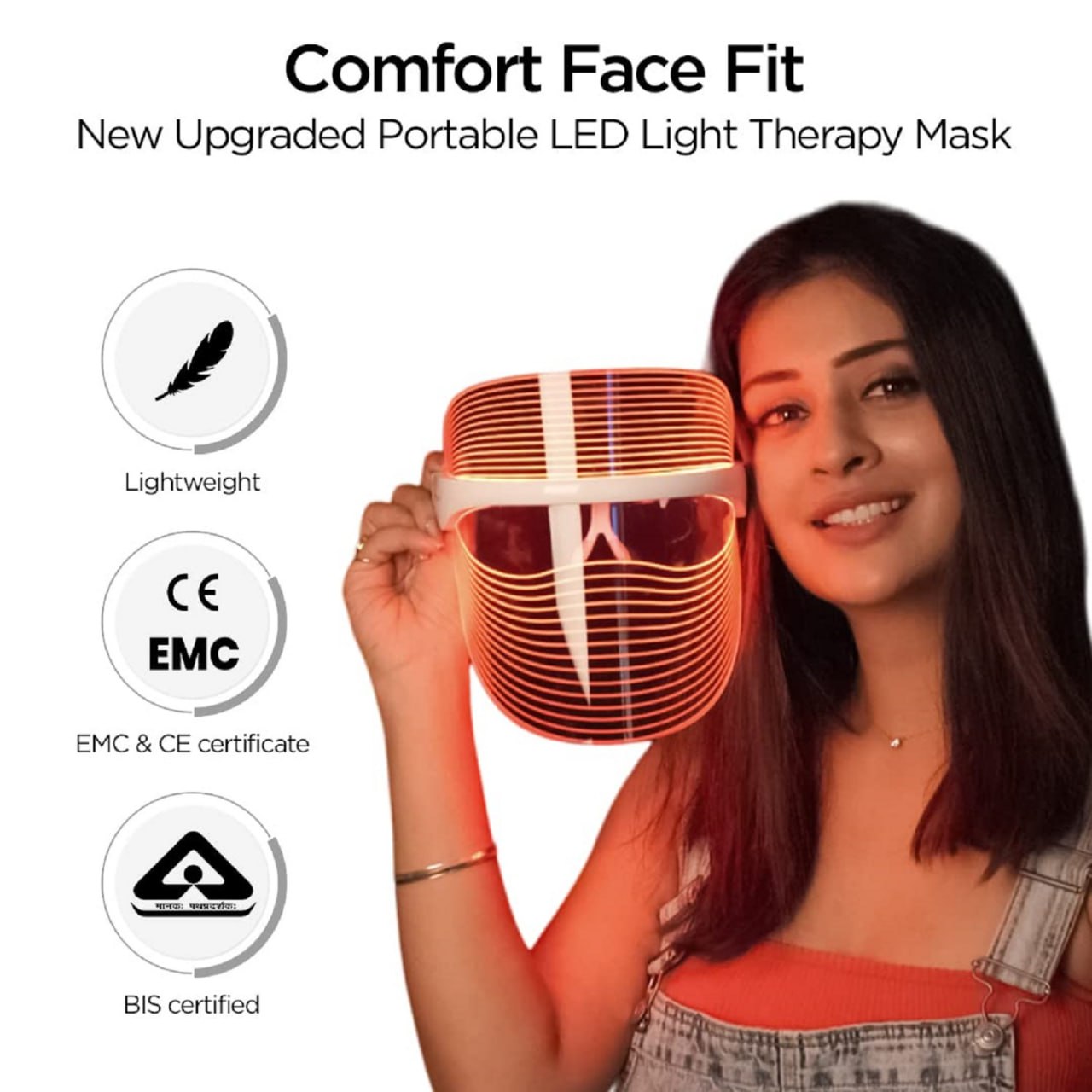 FabGlow™ 3-in-1 LED Beauty Mask