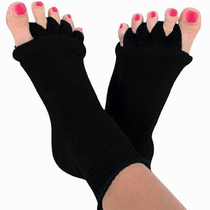 FabToeEase™ Open-Toe Separator Socks (2 Pairs) pictured product