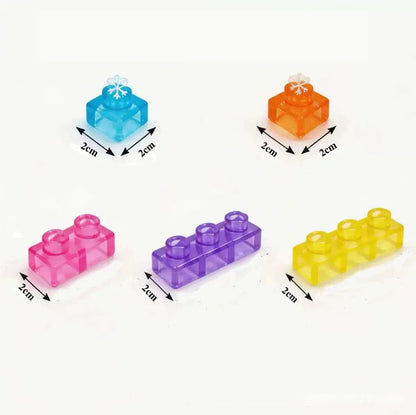 FabJellyBuild™ 40-Piece Soft Building Blocks Set