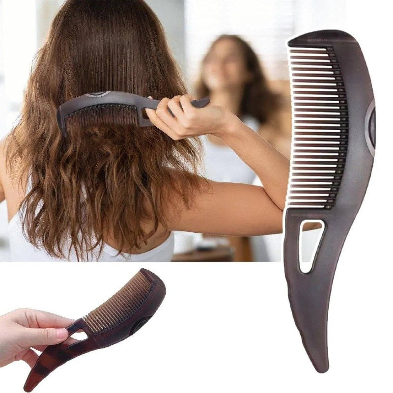 FabCombEase™ Curved Hair Grooming Comb (2pcs) pictured product