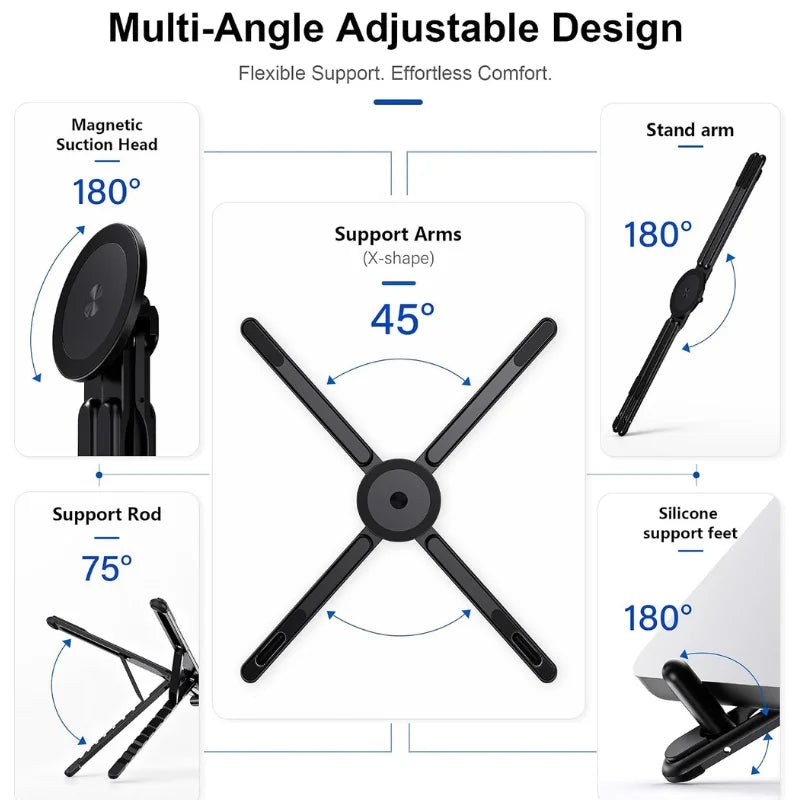 FabPivot™ 3-in-1 Magnetic Laptop Stand