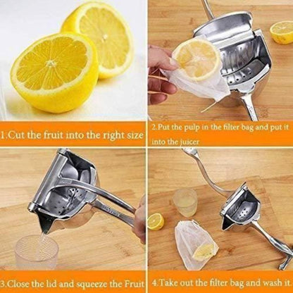 Fruit Press Aluminum Squeezer/Juicer - Fab Alchemy