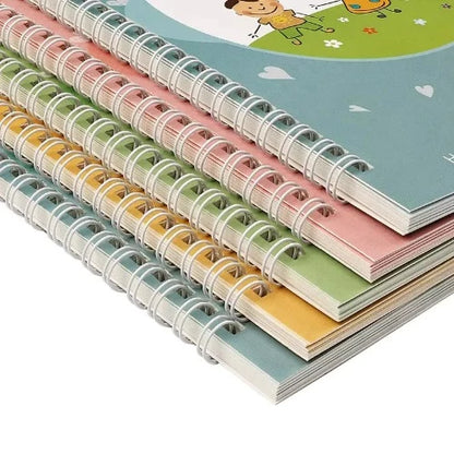 Magic Practice Copybook (4 Books + 10 Refills + 1 Pen) - Fab Alchemy