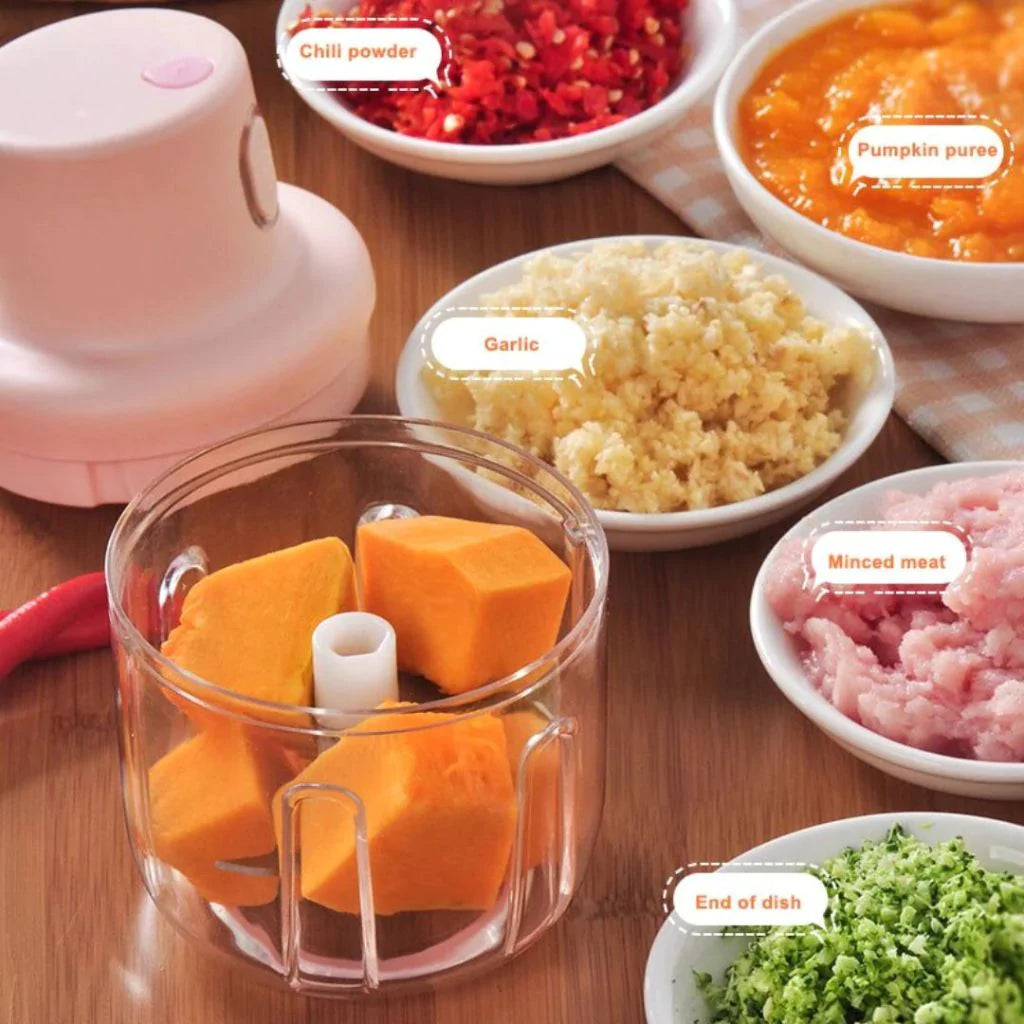 Mini USB Chopper (Rechargeable) - Fab Alchemy