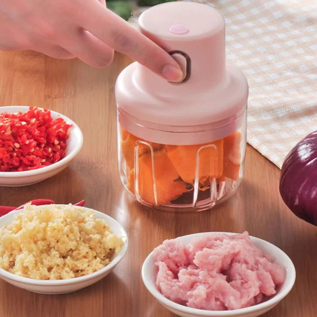 Mini USB Chopper (Rechargeable) - Fab Alchemy